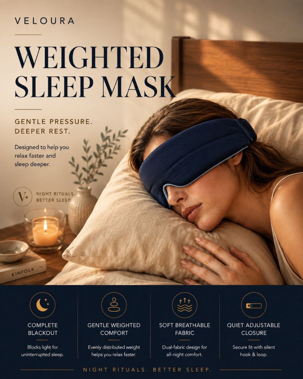Weighted Sleep Mask
