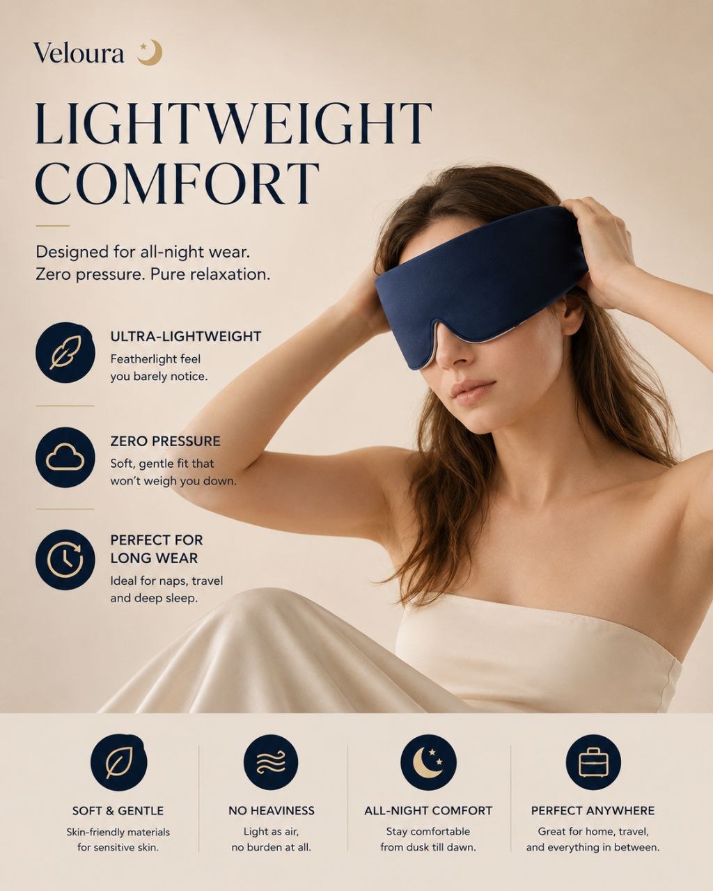 Weighted Sleep Mask