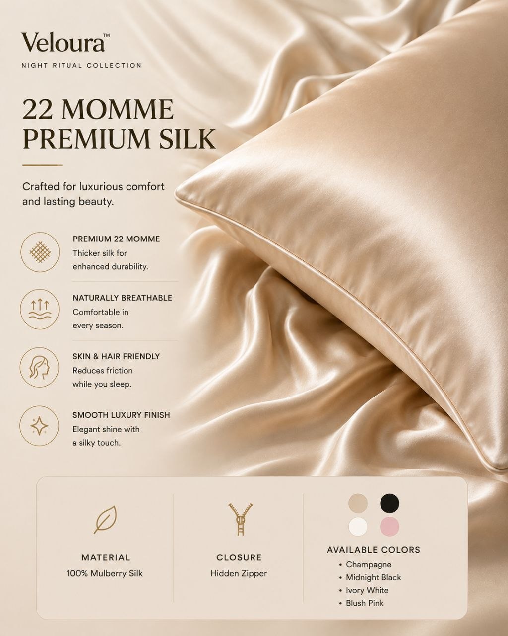 Silk Pillowcase