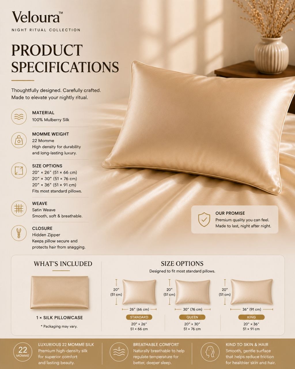 Silk Pillowcase