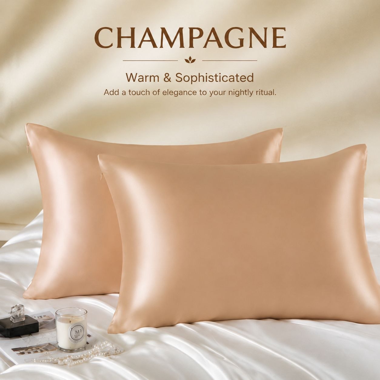 Veloura 22 Momme Mulberry Silk Pillowcase – Luxury Sleep Essentia