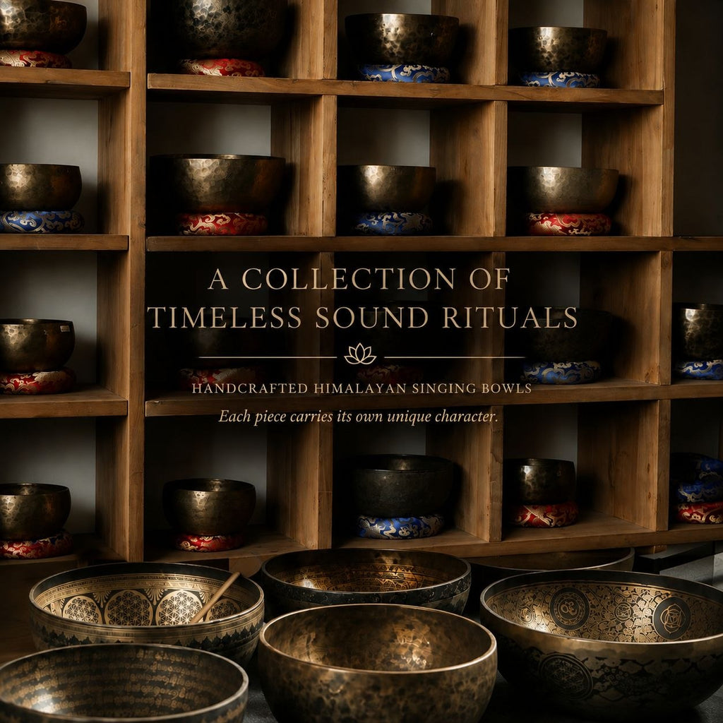 Veloura Handcrafted Himalayan Singing Bowl for Meditation & Sound Healing