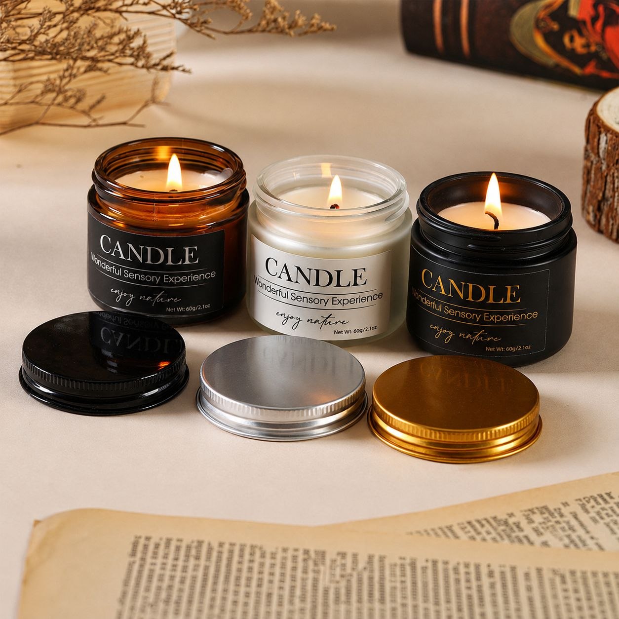 Veloura Mini Candle Collection