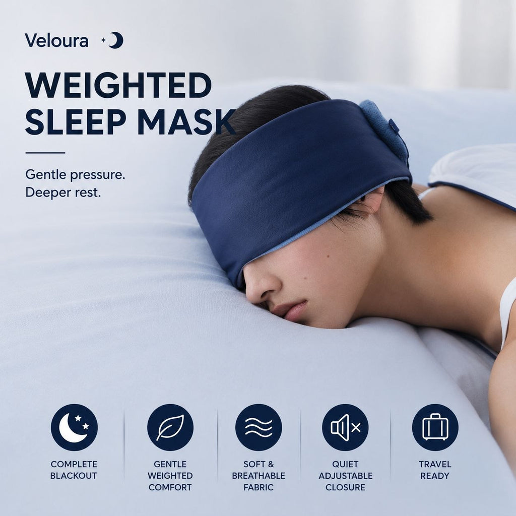 Veloura Weighted Sleep Mask