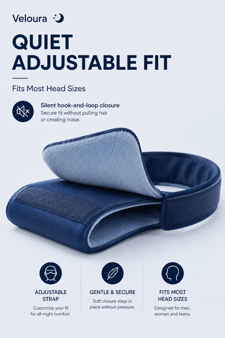 Veloura Weighted Sleep Mask