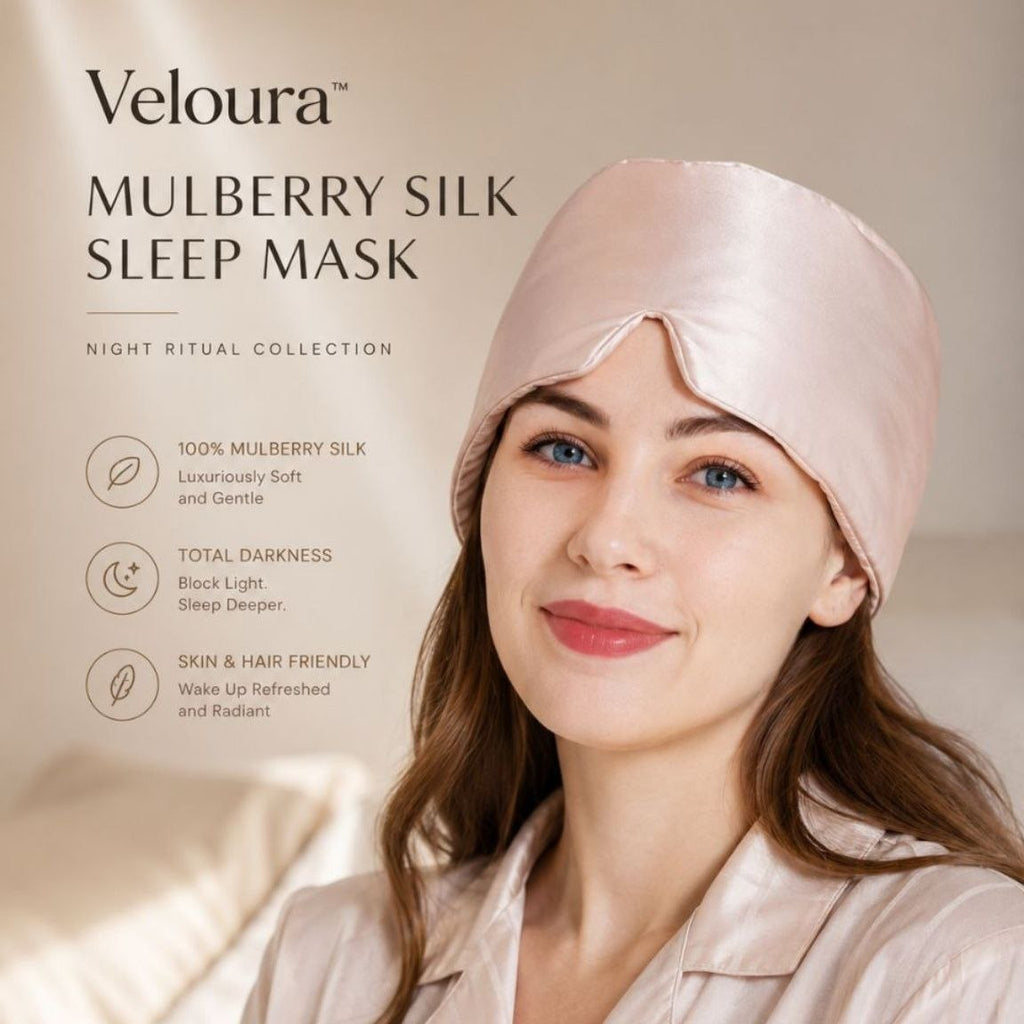 Veloura Mulberry Silk Sleep Mask