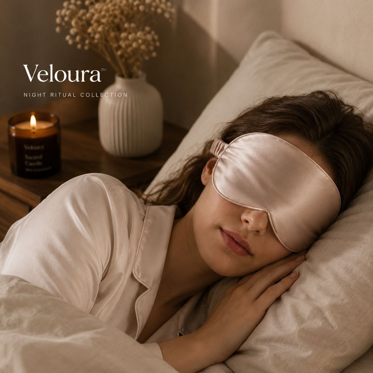 Veloura Mulberry Silk Sleep Mask